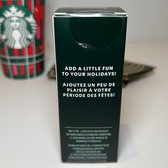 Starbucks Cold Cup Ornament Key Chain unopened - Picture 2 of 2
